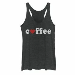 Hot Sale ✔️ Unbranded Juniors' Coffee Heart Tank Top 🎁