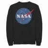 Coupon 💯 Unbranded Men's NASA Classic Circle Logo Graphic Fleece Pullover 💯