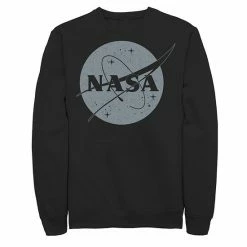 Best reviews of 🔥 Unbranded Men's NASA Simple Classic Circle Logo Graphic Fleece Pullover 🎁