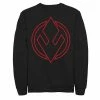 Hot Sale ⭐ Unbranded Men's Star Wars The Rise Of Skywalker Sith Trooper Symbol Fleece Graphic Top ⌛