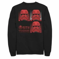 Promo 😍 Unbranded Men's Star Wars The Rise Of Skywalker Sith Trooper Panels Fleece Graphic Top 🥰