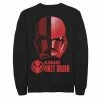 Promo ⌛ Unbranded Men's Star Wars The Rise Of Skywalker Sith Trooper Dual Helmet Fleece Graphic Top ✔️