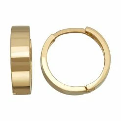 Brand new 🛒 Unbranded 14k Gold Huggie Hoop Earrings ⭐
