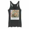 New ⌛ Unbranded Juniors' Monet's Flower Polaroid Artsy Tank Top 🛒