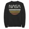 Top 10 ⌛ Unbranded Men's NASA Half Moon Graphic Fleece Pullover 🌟