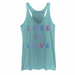 Outlet 🔥 Unbranded Juniors' "Love Is Love" Pride Tank 🌟