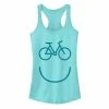 Discount 😍 Unbranded Juniors' Fifth Sun Bike Happy Ideal Racerback Tank ⌛