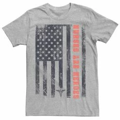 New 👏 Unbranded Men's Nurses Are Heroes Americana Tee 🧨