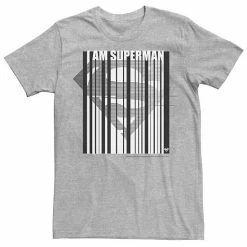 Budget 🛒 Unbranded Men's DC Comics Superman Barcode Chest Logo Graphic Tee ✨