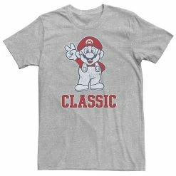 Cheap 🎉 Unbranded Men's Nintendo Super Mario Classic Peace Sign Graphic Tee 👏