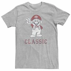 Budget 👏 Unbranded Men's Nintendo Super Mario Distressed Classic Game Graphic Tee 🎉