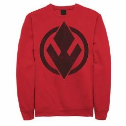 Outlet 💯 Unbranded Men's Star Wars The Rise Of Skywalker Sith Trooper Logo Fleece Graphic Top 🌟