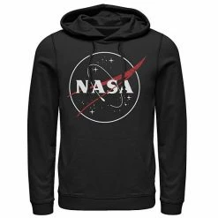 Promo 🌟 Unbranded Men's NASA Hollow Circle Logo Graphic Hoodie 😍