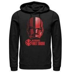 Best deal 🌟 Unbranded Men's Star Wars The Rise Of Skywalker Sith Trooper Dual Helmet Graphic Hoodie 💯