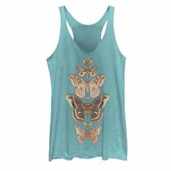 New 🧨 Unbranded Juniors' Fifth Sun Moth Portrait Stack Tank Top 💯