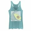 Promo 😉 Unbranded Juniors' Avocado Artsy Panel Portrait Tank Top 🔥