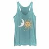 Deals 👍 Unbranded Juniors' Moon And Sun Colorful Portrait Tank Top 🎁