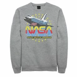 Best deal ❤️ Unbranded Men's NASA Retro Space Shuttle Program Graphic Fleece Pullover 🤩