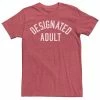 Coupon ⭐ Unbranded Men's Designated Adult Bold Graphic Tee 😀