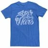 Promo 😀 Unbranded Men's Star Wars Tie Fighter Retro Cursive Logo Graphic Tee 🧨