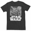 Promo 🔔 Unbranded Men's Star Wars Chewbacca Group Fight Poster Graphic Tee 🎁