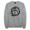 Best deal 🎁 Unbranded Men's Star Wars The Mandalorian Paint Splatter Emblem Graphic Fleece Pullover 👍
