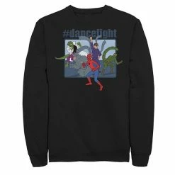 Wholesale ⭐ Unbranded Men's Marvel Vintage Spider-Man #Dancefight Group Shot Fleece Graphic Top 🛒