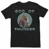 Promo 😀 Unbranded Men's Marvel God Of Thunder Circle Portrait Graphic Tee 👏