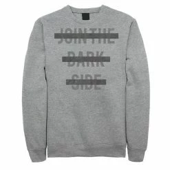 Promo 👏 Unbranded Juniors' Star Wars Crossed Out "Join The Dark Side" Fleece Sweatshirt 🤩