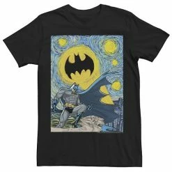 Best Sale 🔥 Unbranded Men's Batman Starry Night Poster Tee ❤️