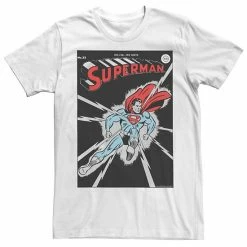 Best deal 👏 Unbranded Men's DC Comics Superman No. 32 Comic Cover Poster Graphic Tee 🥰
