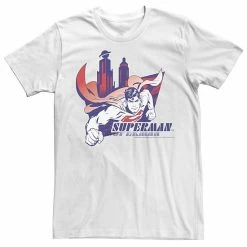 Wholesale ✔️ Unbranded Men's DC Comics Superman Red Blue Portrait Graphic Tee 😉