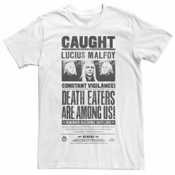 Top 10 ⭐ Unbranded Men's Harry Potter Lucius Malfoy Caught Poster Graphic Tee 😀