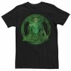 Top 10 🤩 Unbranded Men's Marvel Green Lantern Distressed Portrait Logo Graphic Tee ⌛