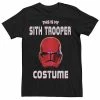 Brand new 😀 Unbranded Men's Star Wars The Rise Of Skywalker 🎃 Halloween Sith Trooper Costume Graphic Tee 😉