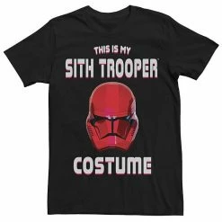 Brand new 😀 Unbranded Men's Star Wars The Rise Of Skywalker 🎃 Halloween Sith Trooper Costume Graphic Tee 😉