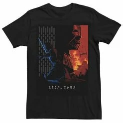 Best deal 🔔 Unbranded Men's Star Wars Return Of The Jedi Luke Vader Abstract Poster Graphic Tee 🧨