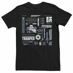 Wholesale 💯 Unbranded Men's Star Wars Stormtrooper Item Logo Collage Poster Graphic Tee 🔥