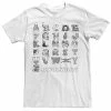 Best Pirce 🔥 Unbranded Men's Star Wars Alphabet Characters Graphic Tee 🌟