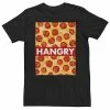 Cheapest 🎉 Unbranded Men's Hangry Pizza Poster Graphic Tee 😉