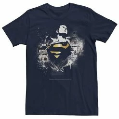 Cheap 🌟 Unbranded Men's DC Comics Superman Transformation Spray Paint Stencil Graphic Tee 🧨