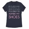 Deals 🛒 Unbranded Juniors' "Admire My 👟 Shoes" Quote Graphic Tee 💯