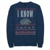 Outlet 🔥 Unbranded Men's Star Wars Falcon I Know Ugly 🎅 Christmas Fleece 🎁