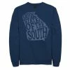 Deals ✨ Unbranded Juniors' Georgia "Empire State Of The South" Fleece Graphic Top ⭐
