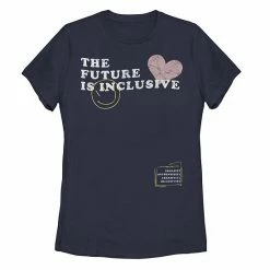 New ✔️ Unbranded Junior's The Future Is Inclusive Emblem Stamps Tee 🔥