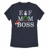 Hot Sale 🌟 Unbranded Juniors' Trendy Elf Mom Boss Serif Tee 👏