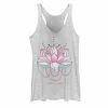 Outlet ❤️ Unbranded Juniors' Lotus Watercolor Graphic Tank 👏