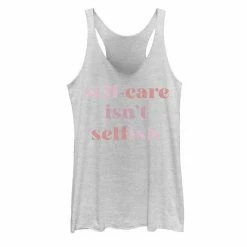 Hot Sale 🔔 Unbranded Juniors' Self Care Isn't Selfish Graphic Tank ⭐
