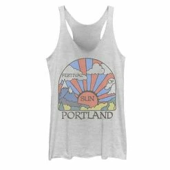Hot Sale 🤩 Unbranded Juniors' Portland Destination Graphic Tank 👍