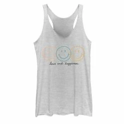 Promo 🎁 Unbranded Juniors' "Love And Happiness" Line Art Tank Top ✨